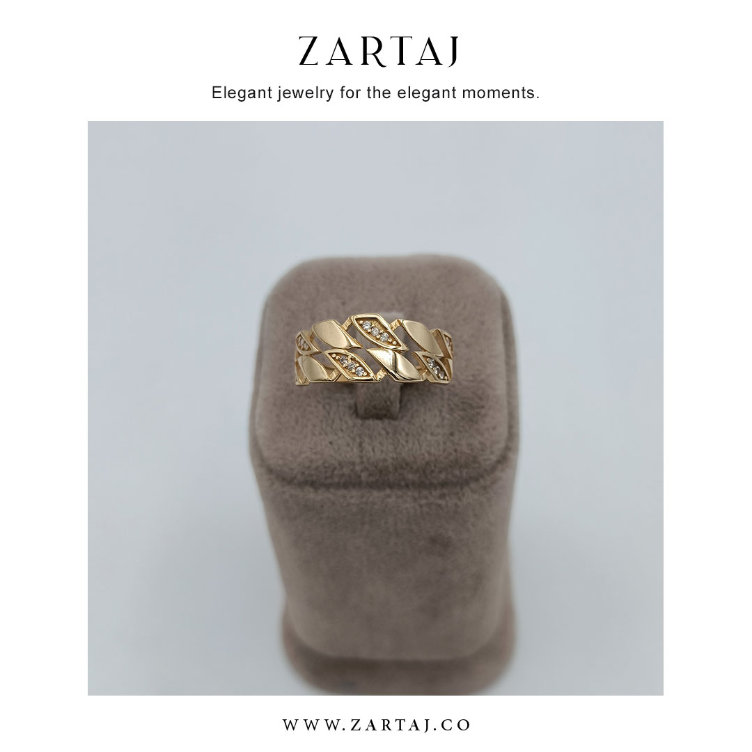 انگشتر طلا زرتاج کد atz۰5